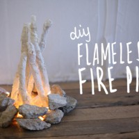 DIY Flameless Fire Pit