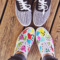 DIY Spring Sneakers