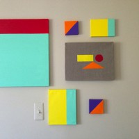 How-To: DIY Colorblock Wall Art