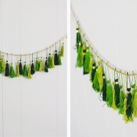 How-To: St. Patrick’s Day Tassel Garland