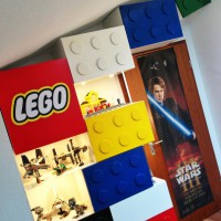 Ikea Cabinets Transformed Into Lego Storage