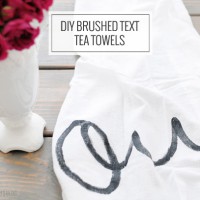 Hand Painted Tea Towels