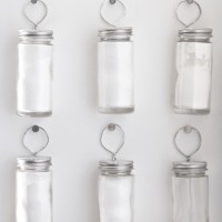 How-To: Wire and Nail Spice Jar Storage