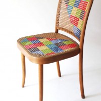 How-To: Cross-Stitch Chair