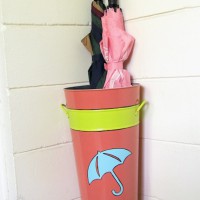 How-To: Painted Umbrella Stand