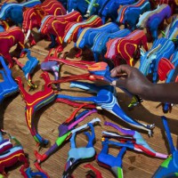 Toys Made From Salvaged Flip-flops in Kenya