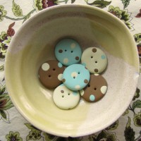 How-To: Polka Dot Polymer Clay Buttons