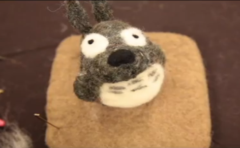 How-To: Needle-Felted Totoro + Interview with Artist Jackie Huang