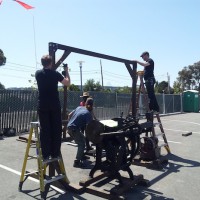 A Steam-Powered Printing Press at Maker Faire