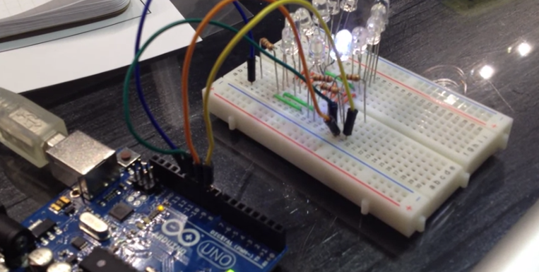 Controlling LEDs with Charlieplexing