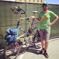 Tall Bike Bobby: From Vancouver to LA on a Hand-Made Bicyle