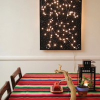 How-To: DIY Lighted Constellation Wall Art