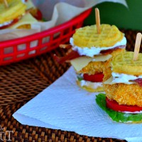 How-To: Chicken n’ Waffles Sliders