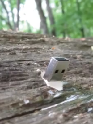 Create a USB Dead Drop in Nature