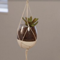 DIY Macrame Hanging Planter