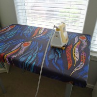 How-To: Sewing Room Pressing Table with Removable Pad