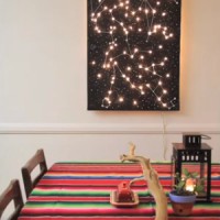 Starry Night Canvas Light