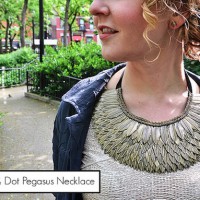 How-To: Stella and Dot-Inspired Feather Necklace