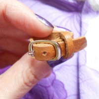 How-To: Mini Leather Belt Ring