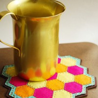 How-To: Hexagon Lemonade Coaster