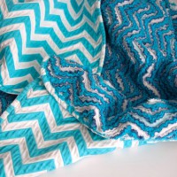 How-To: Chevron Chenille Baby Blanket