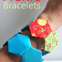 How-To: Hexagon Fabric Bracelet