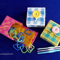 How-To: Plastic Canvas Stitch Marker Case
