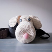 Crocheted Dog Camera Cozy