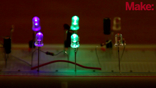 Weekend Projects HOA – Easy LED Color Organ LIVE NOW