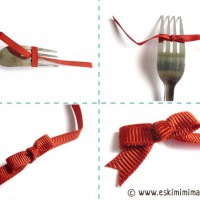 How-To: Mini Fork Bows