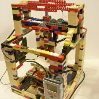 Lego Hot Glue Printer