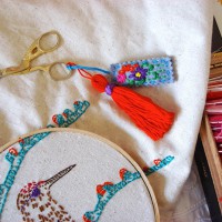 How-To: Embroidery Scissors Tassel and Charm