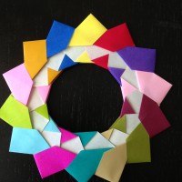 Origami Modular Wreath