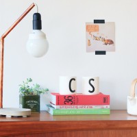 How-To: Copper and Cement Desk Lamp