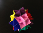 Origami Spike Ball Step 11