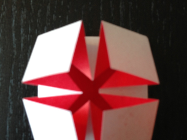 Origami Spike Ball Step 5