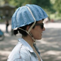 Paper Pulp Bike Helmet