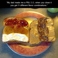 How-To: Peanut Butter and Jelly Sandwich with Nine Different Flavor Combinations