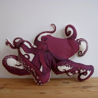 Plush Silkscreened Animal Pillows