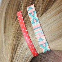 How-To: Pretty Patterned Hair Clips