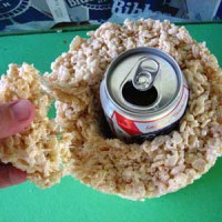 How-To: Rice Krispies Treat Beer Cozy