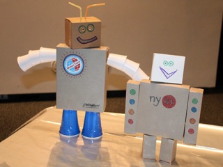 Cereal Box Robot