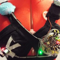 How-To: Star Wars Adafruit Flora Theremin LED Bra