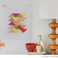 How-To: Paper Patchwork Art