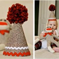 Flashback: Sock Monkey Birthday Hat