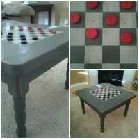 How-To: DIY Checkerboard Coffee Table