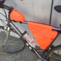 Homemade Bike Frame Bags