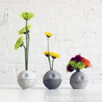 How-To: Concrete Death Star Vases