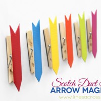 How-To: Duct Tape Arrow Magnets