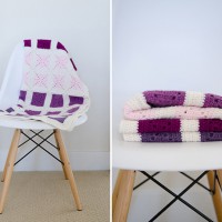 How-To: Modern Colorblock Granny Square Baby Blanket